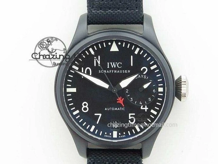 MIROTIME 0331 Pilot Mark XX IW328201 ZF 1:1 Best Edition Black Dial on Black Leather Strap A Affordable 7028